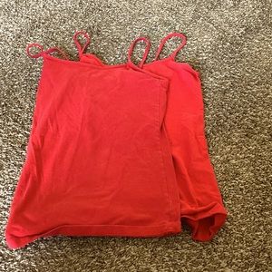 Small red tank top